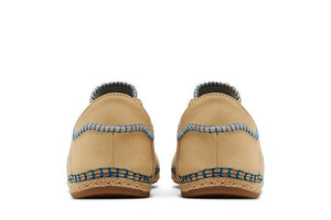 CLOT x adidas Gazelle Linen Khaki Light Blue