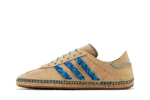 CLOT x adidas Gazelle Linen Khaki Light Blue