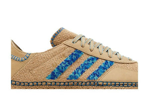 CLOT x adidas Gazelle Linen Khaki Light Blue