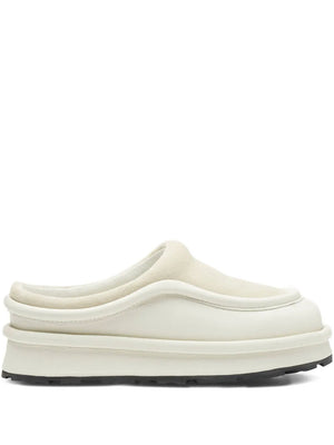 Pillow slip-on sculpted mules