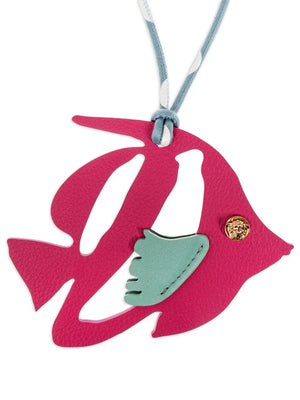The shape of a fish charm