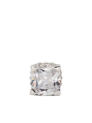square-cut stud earrings