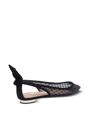 lace ballet flats
