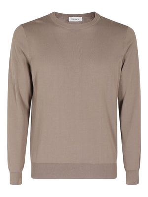 fine-knit jumper