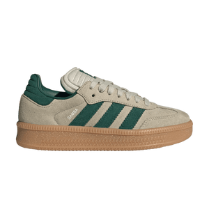 Adidas Samba XLG J Putty Grey Collegiate Green