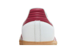 Adidas Samba OG J White Collegiate Burgundy Gum
