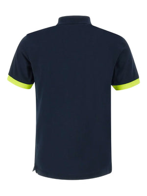 colour-block polo shirt