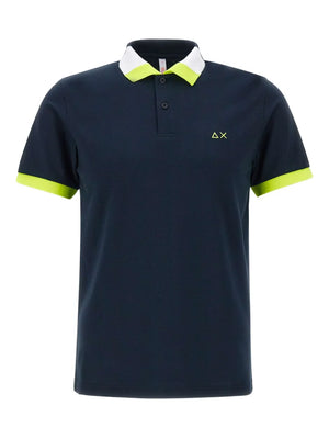 colour-block polo shirt