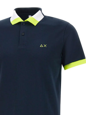 colour-block polo shirt
