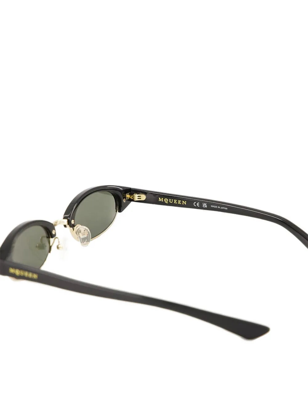 Ellipse oval-frame sunglasses