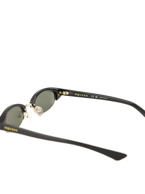 Ellipse oval-frame sunglasses
