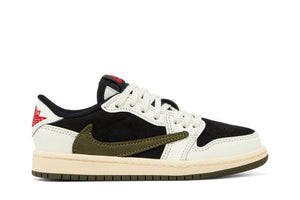 Travis Scott x Air Jordan 1 Retro Low OG SP PS Olive