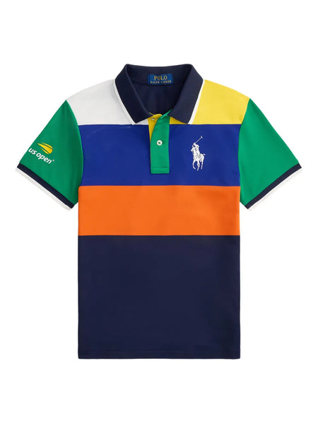 x US Open colour-block polo shirt