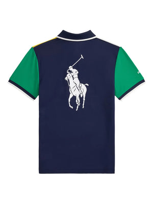 x US Open colour-block polo shirt