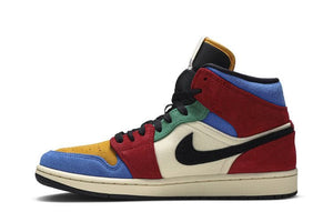 Blue The Great x Air Jordan 1 Mid Fearless