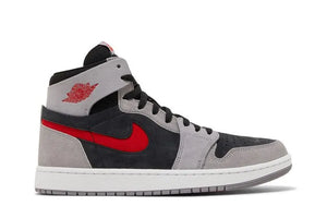 Air Jordan 1 High Zoom Comfort Black Fire Red Cement Grey