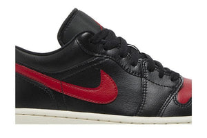 Nike Air Jordan 1 Low BlackOff WhiteGym Red