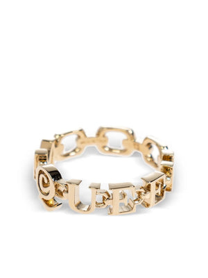 logo-embellished ring