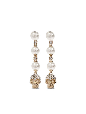 crystal-embellished earrings