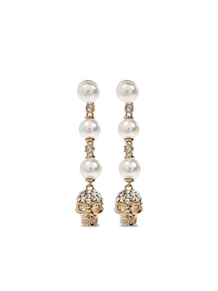 crystal-embellished earrings