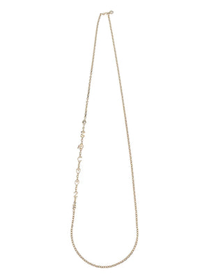 logo-chain necklace
