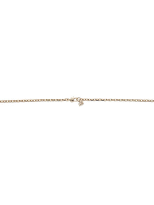 logo-chain necklace