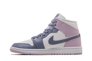 Jordan 1 Mid Indigo Haze Doll White (Women's)