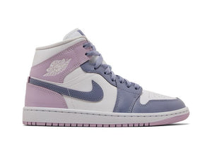 Jordan 1 Mid Indigo Haze Doll White (Women's)