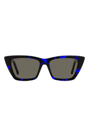 cat-eye rectangular sunglasses