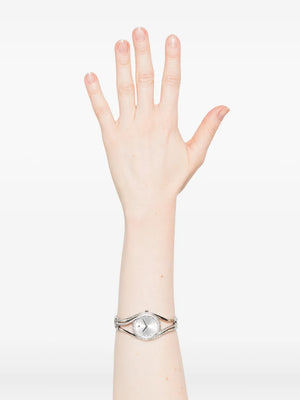 Steel Crystal Baguette - 32 mm