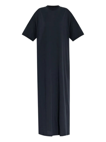 short-sleeve maxi dress