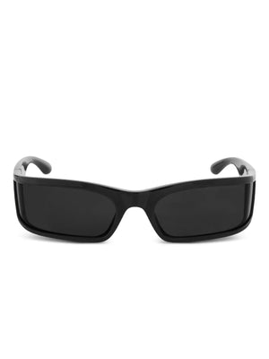 logo rectangle sunglasses