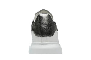Alexander Mcqueen Oversized White Metallic