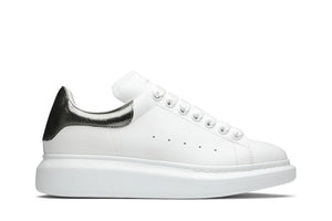 Alexander Mcqueen Oversized White Metallic