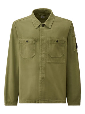 patch-pocket shirt jacket