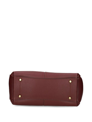 medium Lana top-handle leather shoulder bag