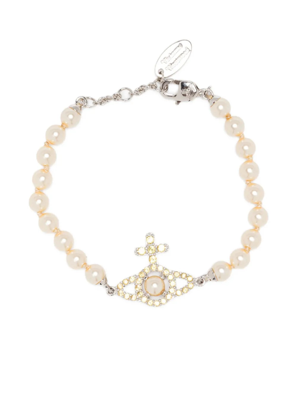 pearl orb bracelet