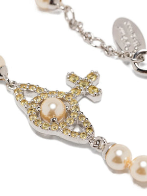 pearl orb bracelet