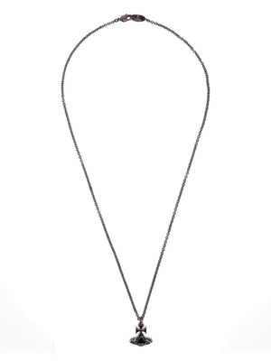 Orb rhinestone-embellished necklace