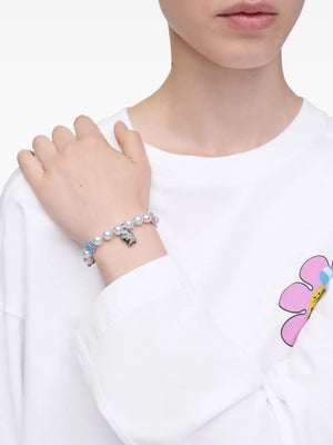x Hattie Stewart Garden Pearl Station bracelet