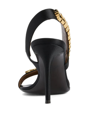 90mm Gz Dafne rhinestones-embellished sandals