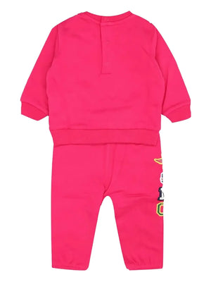 logo-applique tracksuit set