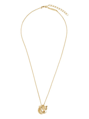 triple-gancini pendant necklace