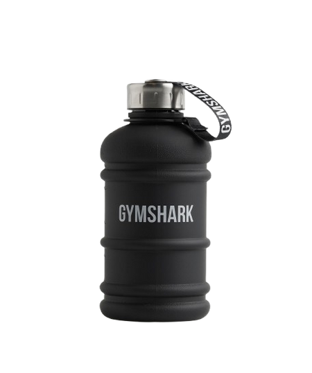 Gymshark 1L Water Bottle Black
