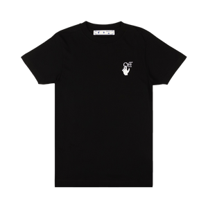 Off-White Spray Marker Slim Fit Black T-Shirt