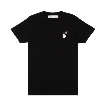 Off-White Spray Marker Slim Fit Black T-Shirt