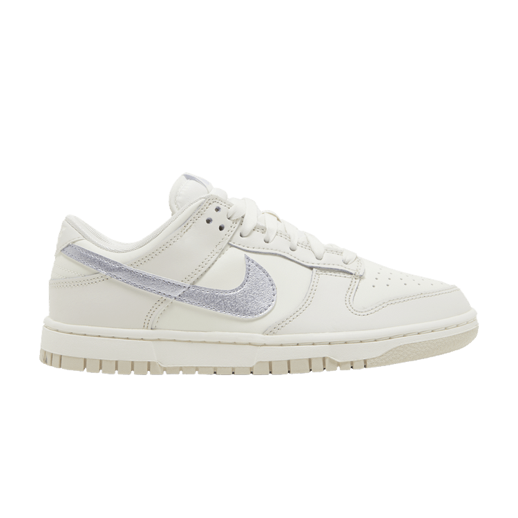 Women's Dunk Low White and Off White