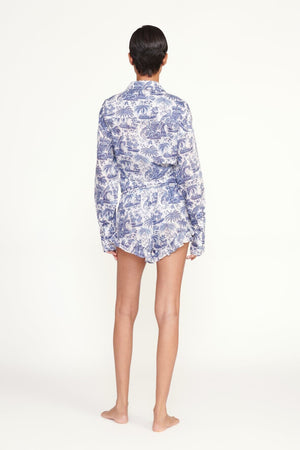 BOYANA SHORT BLUE TOILE