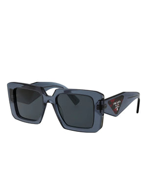 logo-embellished square-frame sunglasses