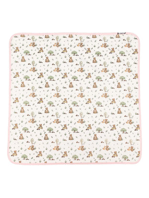 teddy-print blanket
